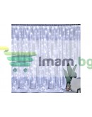 Светлинна завеса 300 LED гирлянда за прозорец с дистанционно управление в студени цветове 3м